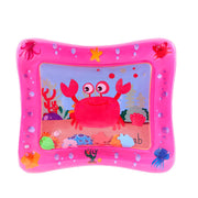 😻Water mat for pet– interactive toy with floating fish + cooling summer mat