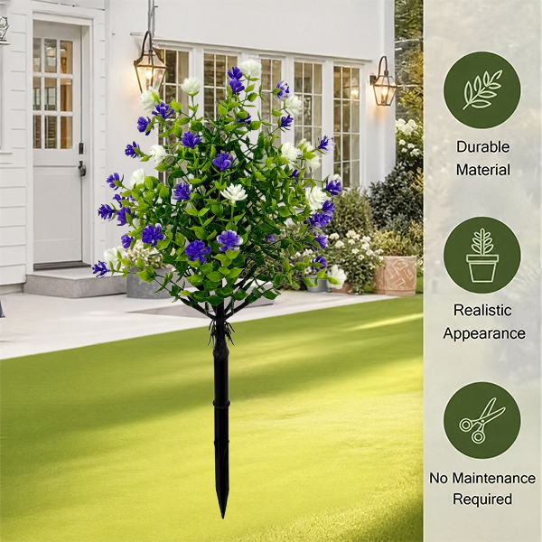 🎁Last Day Sale - 49% Off🔥Artificial Potted Trees With Ground Stakes🌼