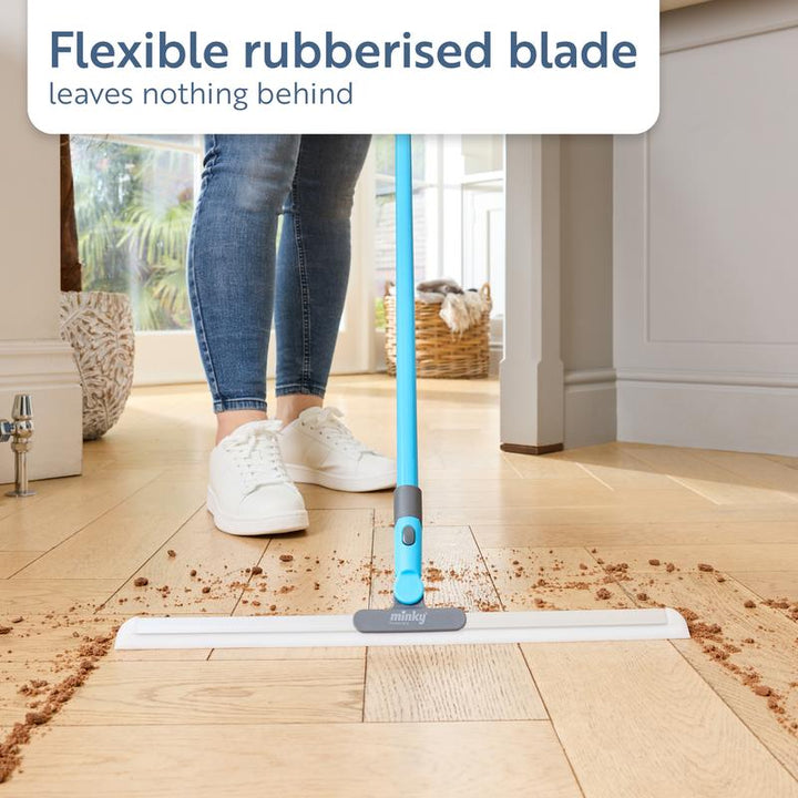 🧼LAST DAY SALE 50% OFF🔥🔥Minky Flexi Edge Sweeper: Multi-Surface Cleaning for Floors, Carpets & Windows