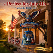 USA 250th Anniversary Patriotic Wall Bell | ✨ 50% OFF & Free Shipping