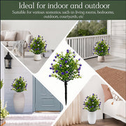 🎁Last Day Sale - 49% Off🔥Artificial Potted Trees With Ground Stakes🌼