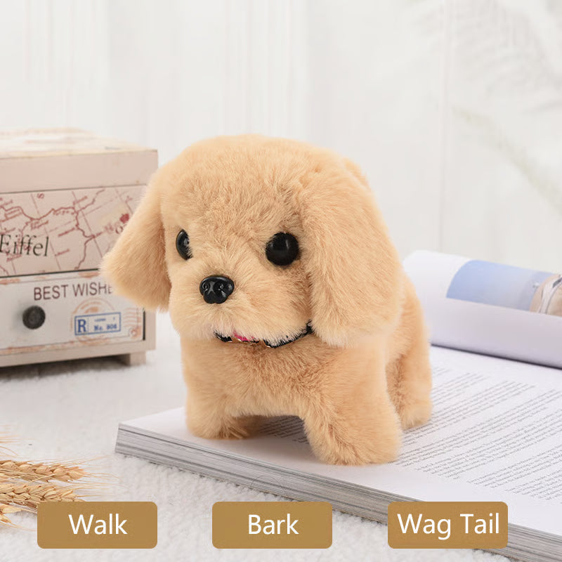 Interactive Plush Puppy That Moves