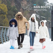 🎁LIMITED-TIME 60% OFF! ✨Waterproof Shoe Covers Reusable Silicone Cover Shoes Rain Boots for Men Women Kid