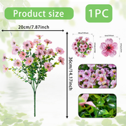 🎁 Last Day Sale - 49% Off 🔥Outdoor/Indoor UV Resistant & Waterproof Artificial Flower Decor🌱