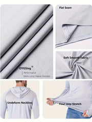 🔥 Hot Sale 60% OFF 🔥Men’s Lightweight Quick-Dry UV Protection Hoodie