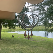 The Horseshoe Heart Wind Chime ❤🐎 BUY 2 Free Shipping