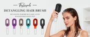 2-in-1 Detangler Hair Brush with Built-In Mist Sprayer