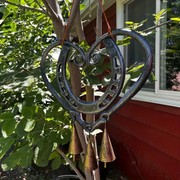 The Horseshoe Heart Wind Chime ❤🐎 BUY 2 Free Shipping