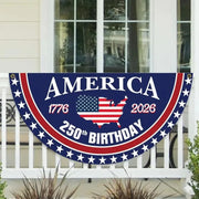 🔥Celebrate America's 250th Birthday Banner