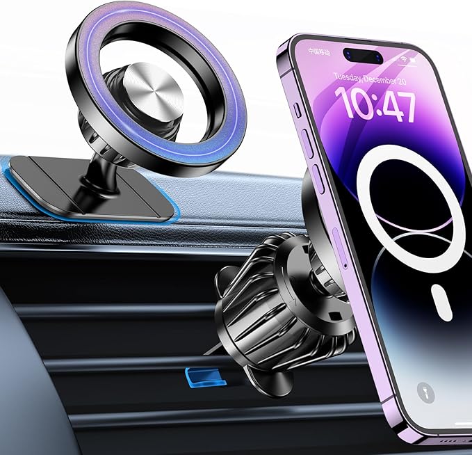 【Strong Magnets】Magnetic Phone Holder for Magsafe Car Mount