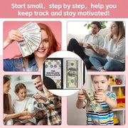 🔥 Hot Sale 50% OFF ✉️💸Savings Challenges Book with Envelopes