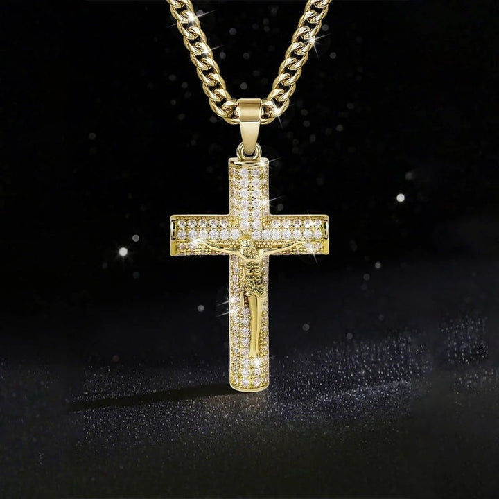 📢📢50 % OFF !!✝️Jesus Crucifix Pendant Necklace
