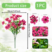 🎁 Last Day Sale - 49% Off 🔥Outdoor/Indoor UV Resistant & Waterproof Artificial Flower Decor🌱