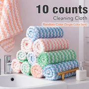 ⏳Time-Limited Special⏰Assorted Microfiber Cleaning Rag Cloth 【10 Counts】