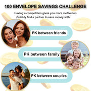 🔥 Hot Sale 50% OFF ✉️💸Savings Challenges Book with Envelopes