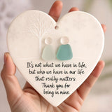 ⏳LAST DAY SALE 70% OFF!⏰Heart-Shaped Sea Glass Friendship Decor🌊✨ Shaped by Nature & Crafted by Hand💝