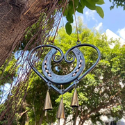 The Horseshoe Heart Wind Chime ❤🐎 BUY 2 Free Shipping