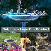 📢 Hot Sales 50% OFF 🏆 Solar-Powered Garden Landscape Fountains 🌿⛲