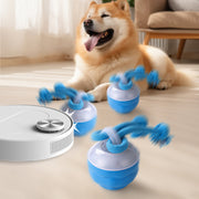 🐾 50% OFF NOW! 🎾 Interactive Electronic Pet Toy Ball – Auto-Motion, Chew-Resistant & Calming for Cats/Dogs, Soothing Boredom 🔋✨📦