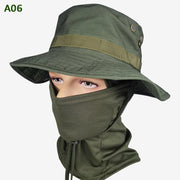 💎 50% OFF! 💎 2-in-1 Camouflage Fishing Hat and Mask Neck Wrap – UPF 50+ Protection, Detachable & Breathable Design 🌞🎣