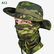 💎 50% OFF! 💎 2-in-1 Camouflage Fishing Hat and Mask Neck Wrap – UPF 50+ Protection, Detachable & Breathable Design 🌞🎣