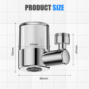 🔥 NEW! 720° Rotating Faucet Filter Nozzle Set – Clean Water & Perfect Spray in One! 💦✨