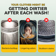 🧼Anti-Odor & Mold Washing Machine Cleaner✨