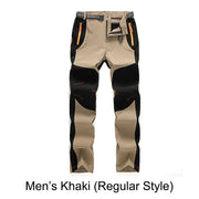 🔥👖Windproof Waterproof Warm Elastic Waist Hiking Pants