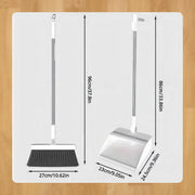 🥳2026 HOT SALE🥳💞50% OFF!✨ 💝Stand-Up Dustpan Set with 180° Rotating Broom