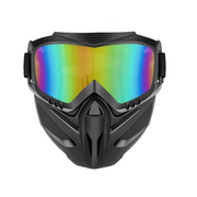 💞50K+ SOLD!🏍️⚡ 50% OFF! Detachable Full Face Goggle Mask – Anti‑fog, windproof & breathable. Quick‑detach goggle system. Weld or ride, face fully protected! 🛡️✨