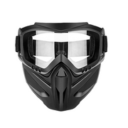 💞50K+ SOLD!🏍️⚡ 50% OFF! Detachable Full Face Goggle Mask – Anti‑fog, windproof & breathable. Quick‑detach goggle system. Weld or ride, face fully protected! 🛡️✨