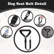 🔥Buy more save more🎁2-in-1 Dog Car Seat Belt & Walking Leash