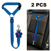 🔥Buy more save more🎁2-in-1 Dog Car Seat Belt & Walking Leash