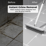 🔥50% OFF!🔥 2-in-1 Grout & Corner Scrubber Brush with Squeegee