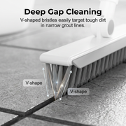 🔥50% OFF!🔥 2-in-1 Grout & Corner Scrubber Brush with Squeegee
