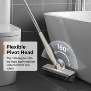 🔥50% OFF!🔥 2-in-1 Grout & Corner Scrubber Brush with Squeegee