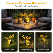 🐝Solar-Powered Hanging Bee Light