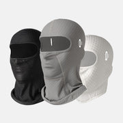 UV Cycling Mask with Eyeglass Holes